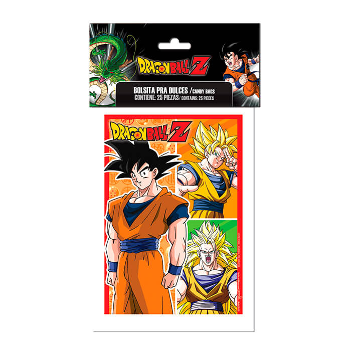 Bolsa De Dulces Dragon Ball Z C/25