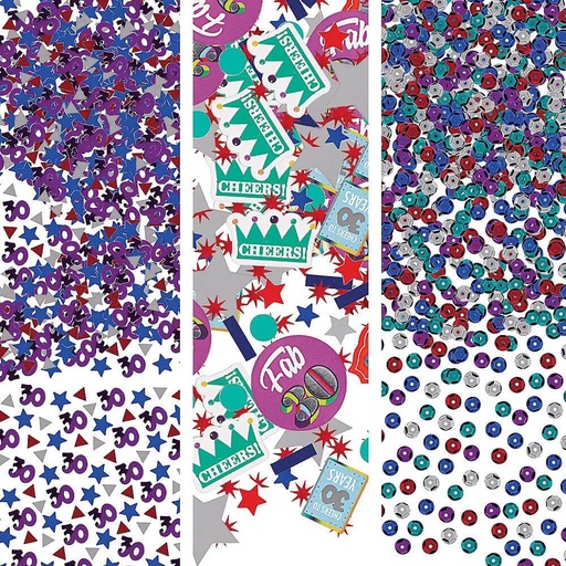 Confetti Here's To Your Birthday 30s