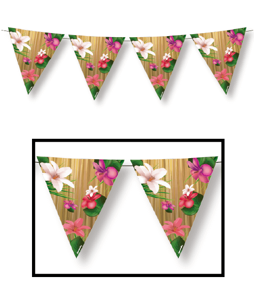 Banner Floral Banderillas C/9 