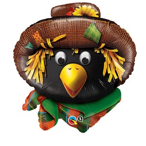 Globo 36" Pajaro Halloween C/1