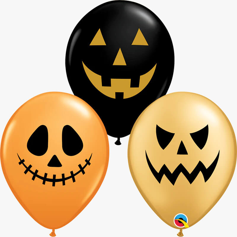 Globo 5" Colores Halloween C/1