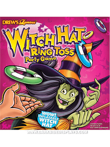 Witch Hat Ring Toss Party Game C/1
