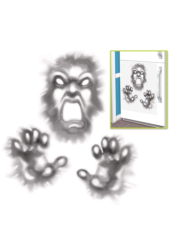 Demon Refrigerator Door Cover Halloween Beistle C/1