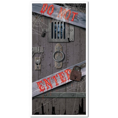Spooky Halloween Door Cover Beistle C/1