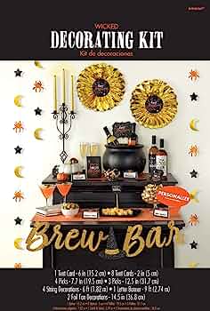 Halloween Kit Decorativo Bar C/1