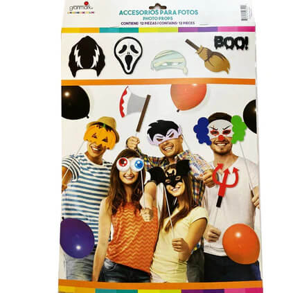 Accesorios Para Foto Halloween C/12