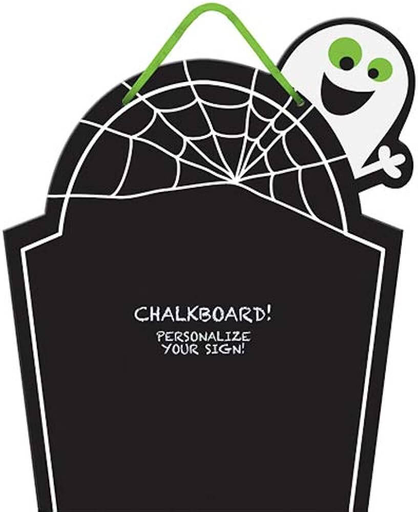 Chalkboard Personalizable Halloween C/1