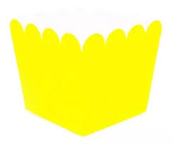 Caja Botanera Lisa Amarilla C/6