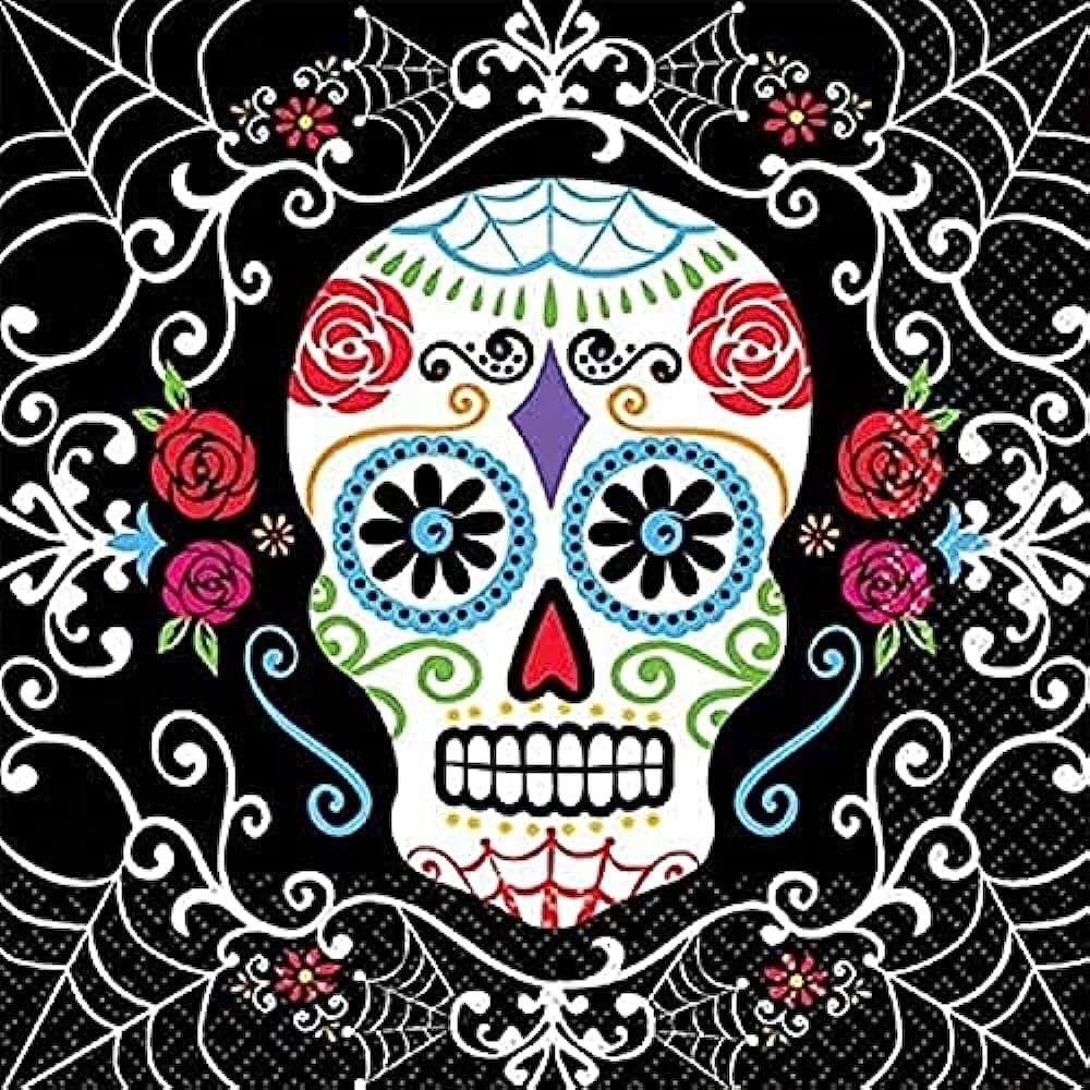 Servilletas Ch Day Of The Dead C/36