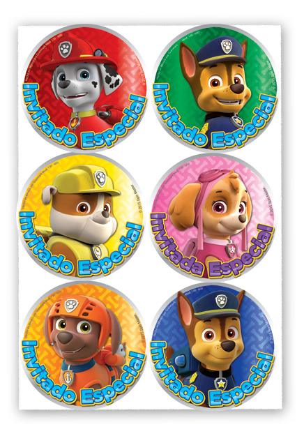 Distintivo Paw Patrol C/24