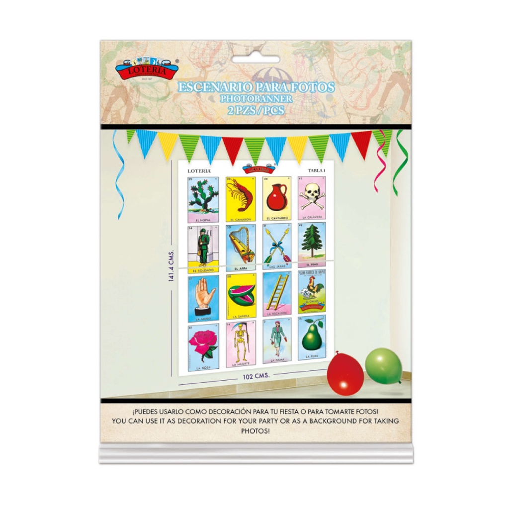 Photo Banner Loteria Mexicana C/1
