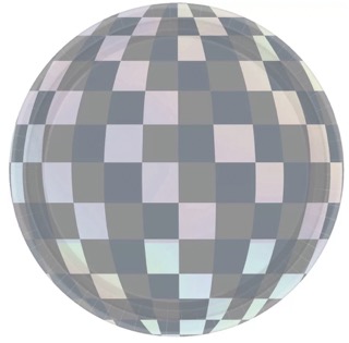 Plato 7" Disco Ball Drop Foil C/8