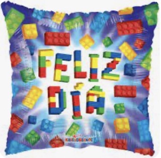 Globo 18" Lego Feliz Dia C/1