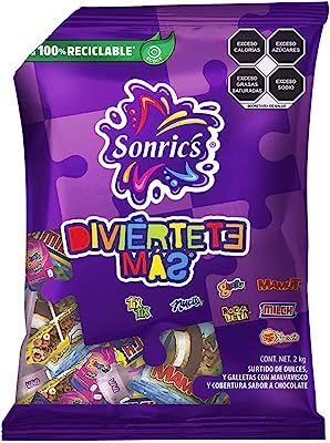 Paquete Sonrics Divertete Mas C/1Kg
