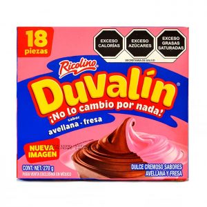 Duvalin Avellana y Fresa C/18