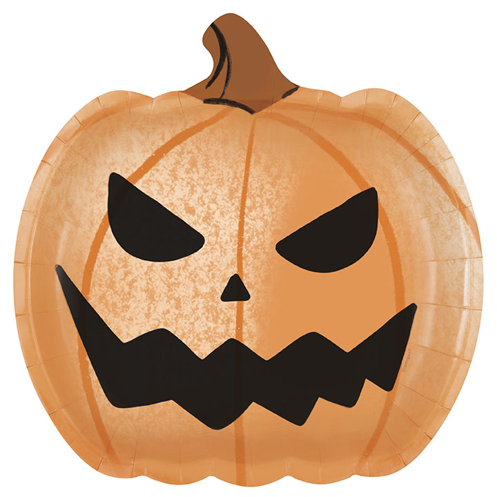 Plato Figura Calabaza Bats & Boos Halloween C/8