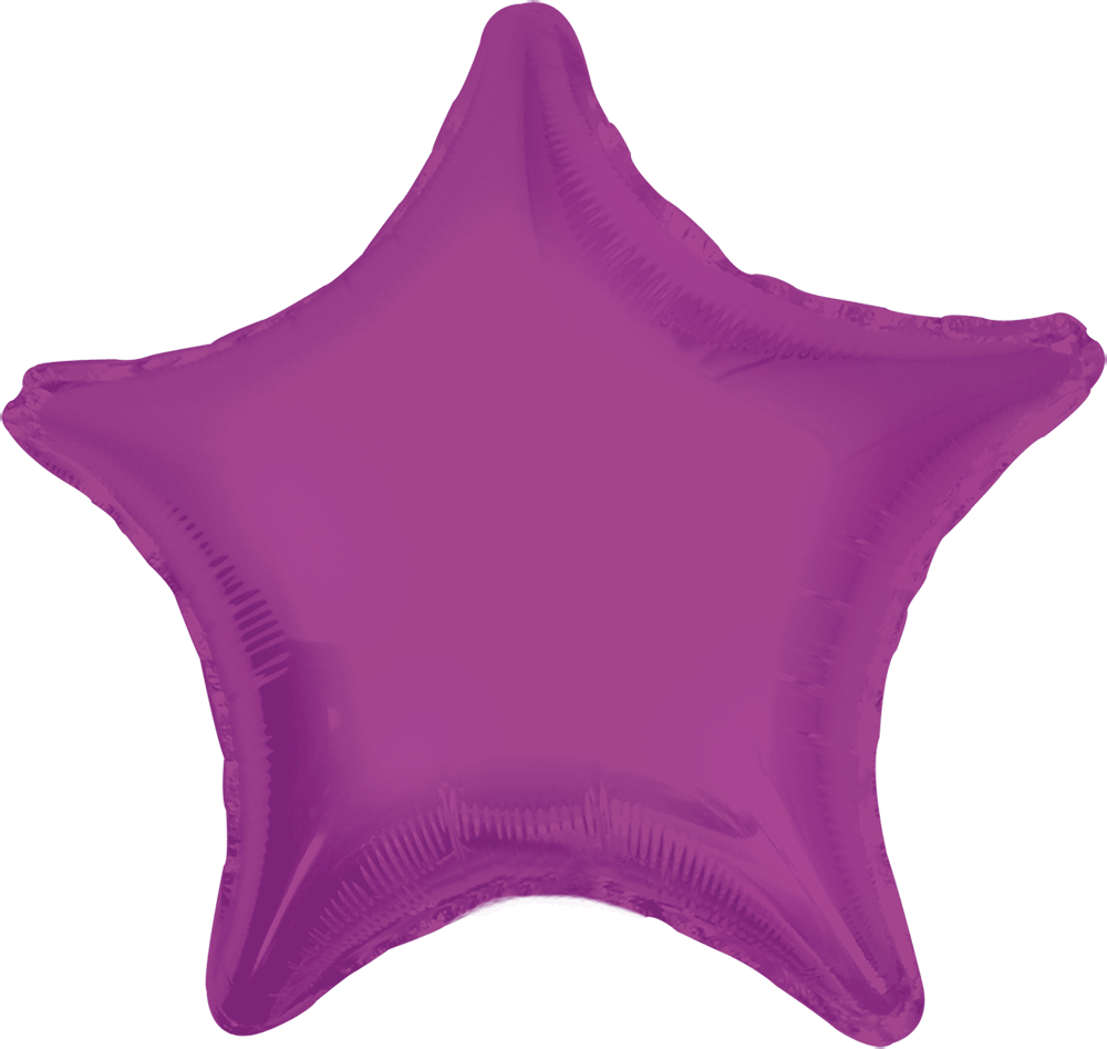 Globo 18" Estrella Lila C/1