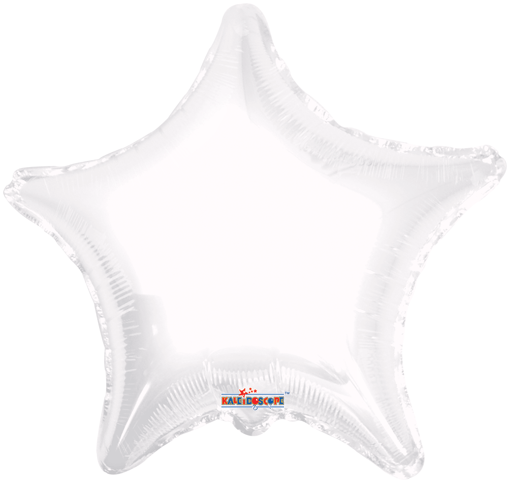 Globo 18" Estrella Blanca C/1
