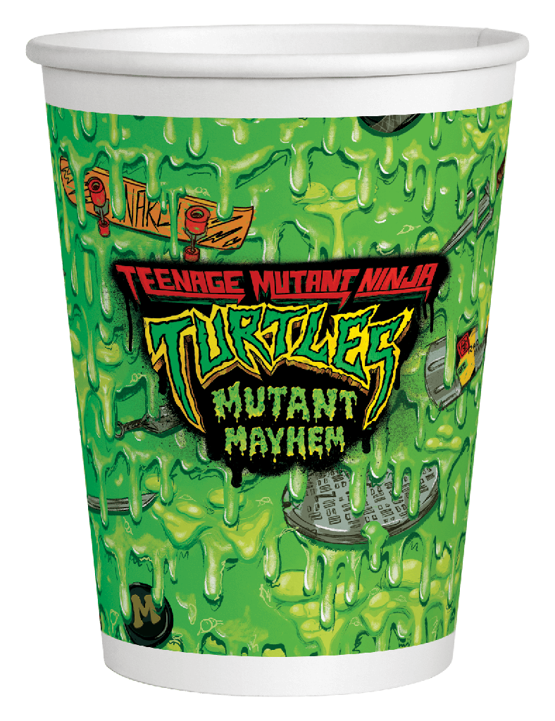 Vaso 9oz Tortugas Ninja C/6