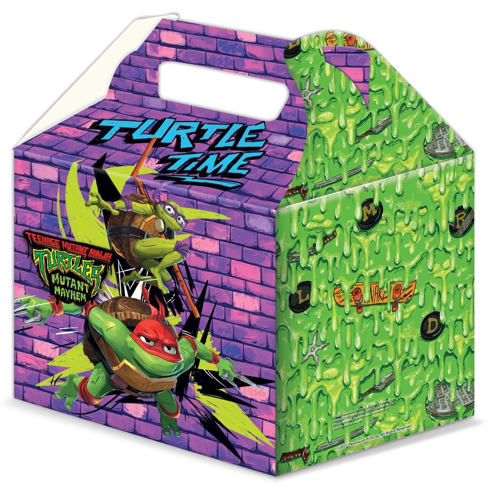 Caja Para Dulces Tortugas Ninja C/6
