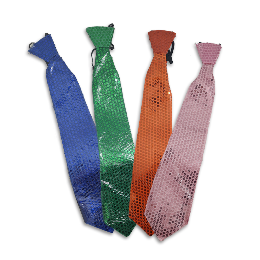 Corbata Lentejuelas Colores C/1