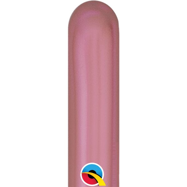 Globo 260" Latex Oro Rosa Chrome C/1