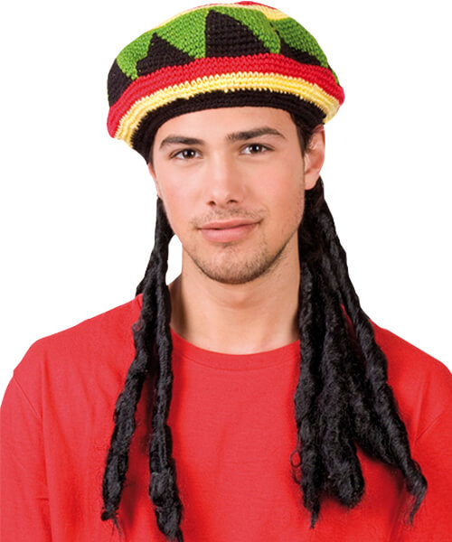 Sombrero Con Rastas C/1