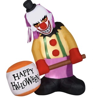 Inflable Payaso Halloween C/1