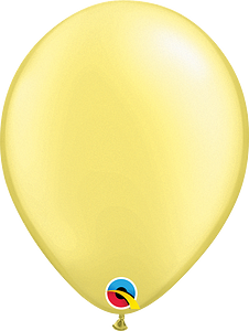 Globo 12" Amarillo Limon Nacarado C/1