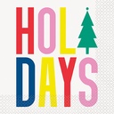 Servilleta G Vibrant Christmas C/16