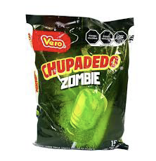 Paleta Chupadedo Zombie C/15
