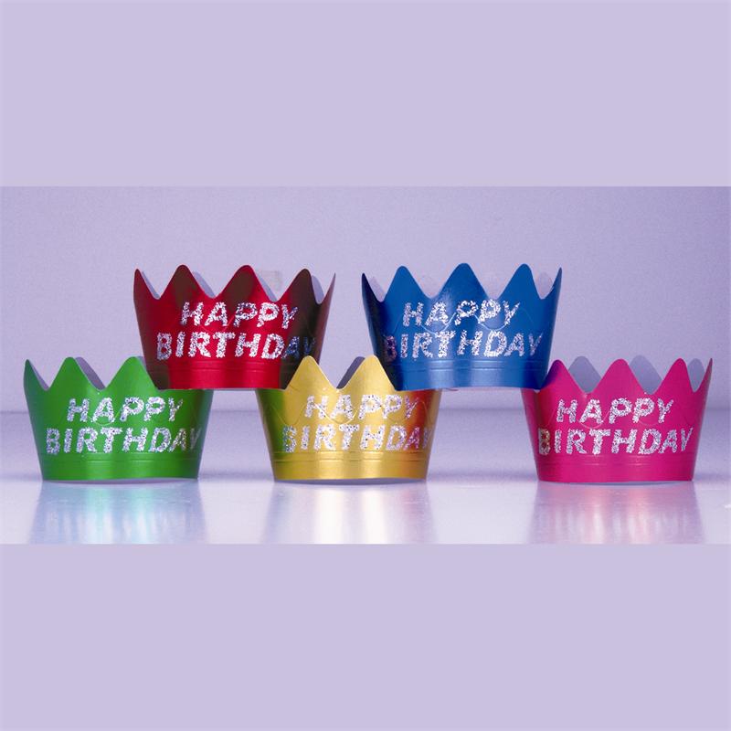 Mini Corona Carton Happy Birthday Foil C/1