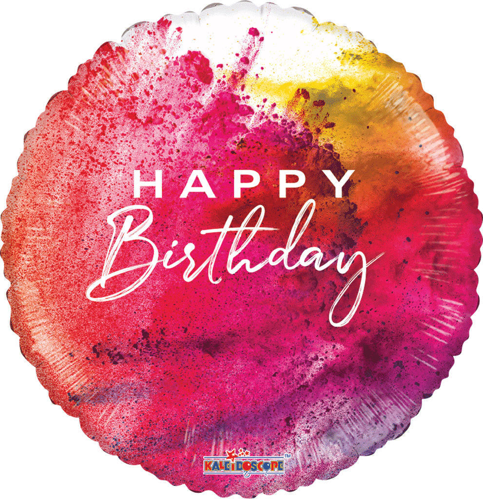 Globo 18" Birthday Festival C/1