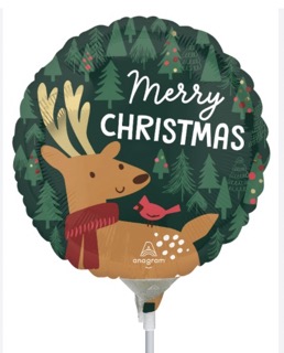 Globo 4" Modern Christmas Reindeer C/1