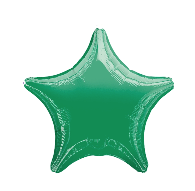 Globo 9" Estrella Wintergreen C/1