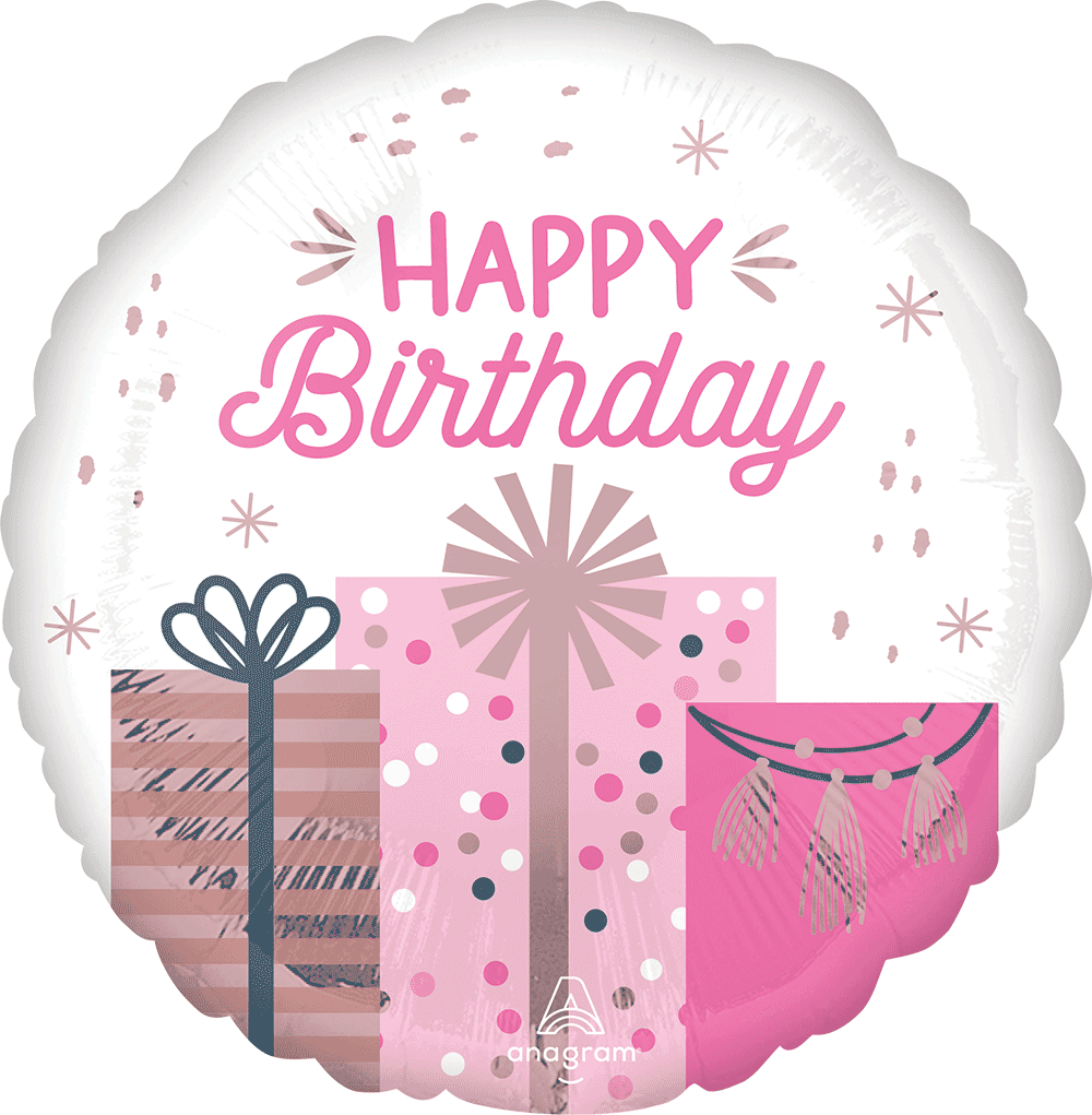 Globo 18" Birthday Pastel C/1