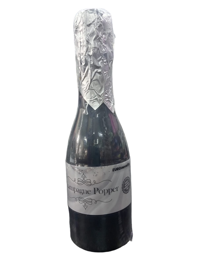 Champagne Popper Plata Mini C/1