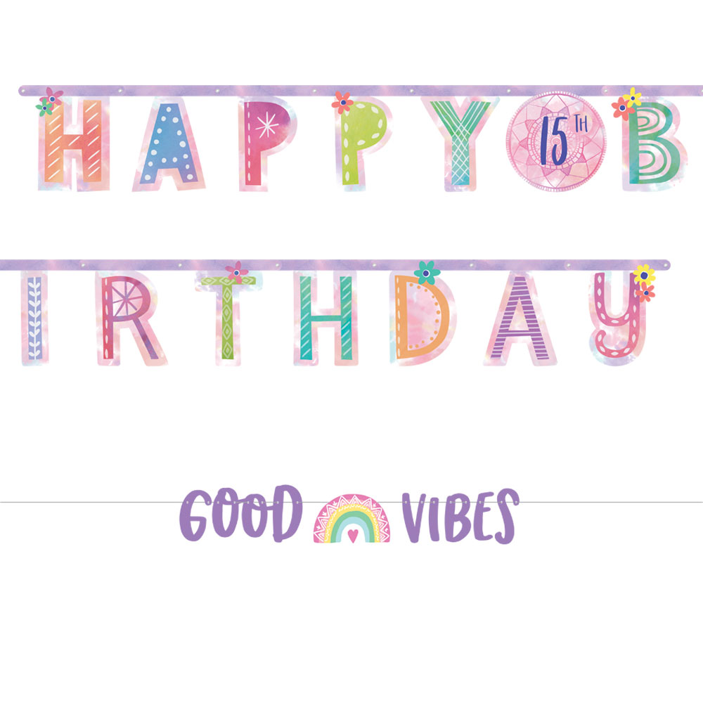 Jumbo Banner Happy Birthday C/1