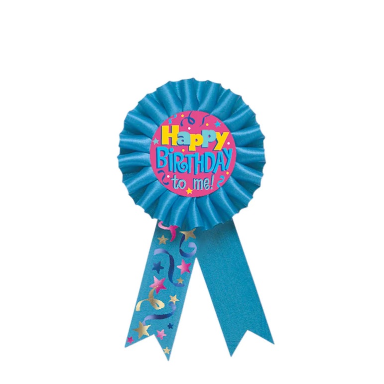 Award Ribbon Happy Birthday To Me C/1