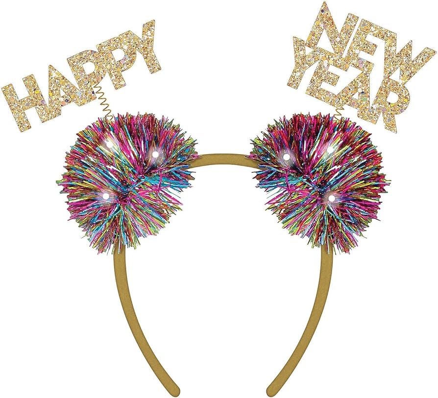 Tiara Happy New Year Pom Pon Light Up C/1