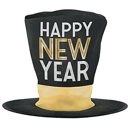 Oversized Hat Happy New Year C/1