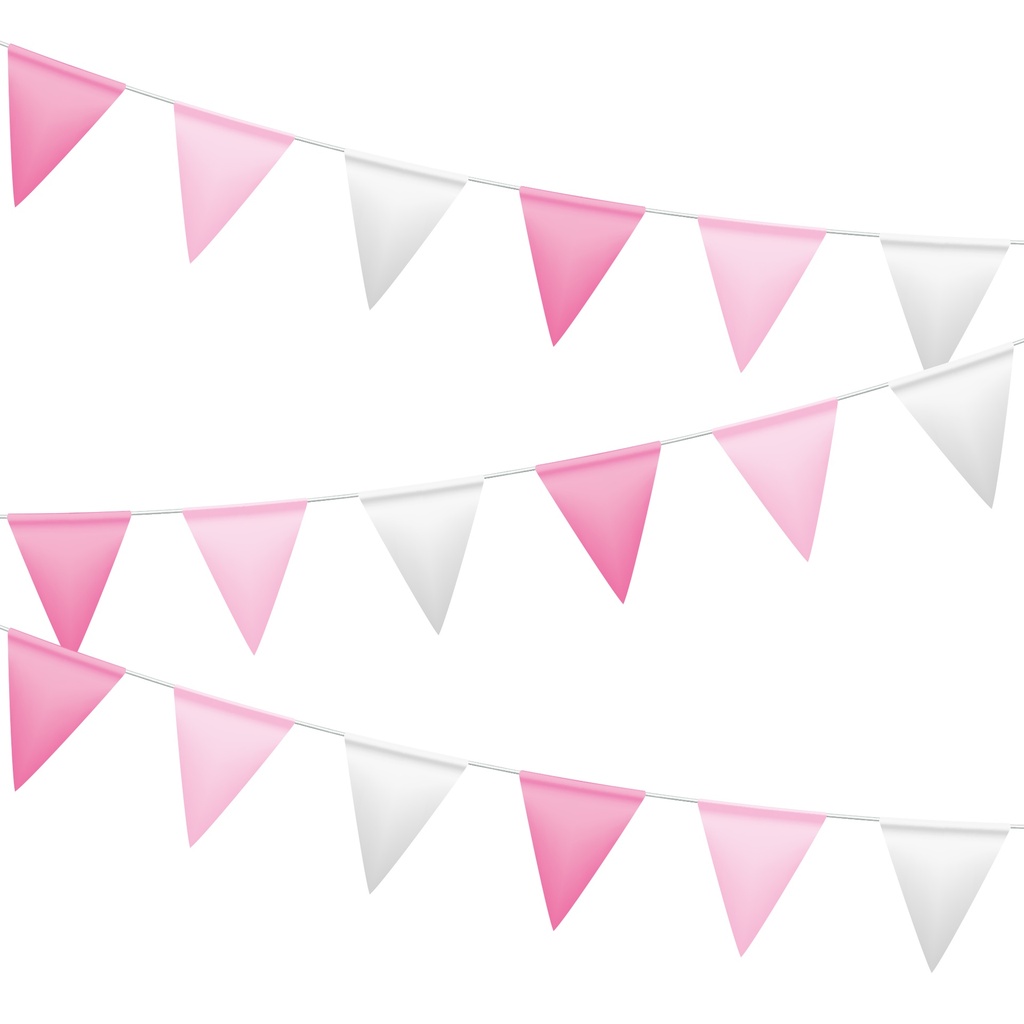 Banderin Rosa Palido C/1