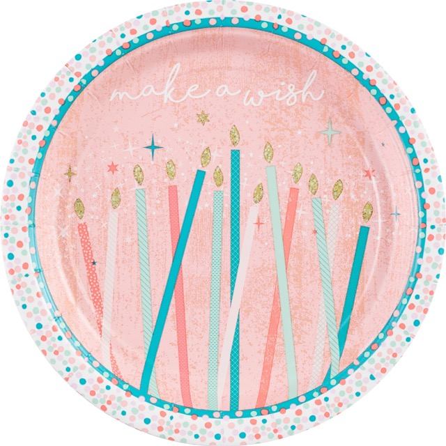 Plato 7" Cake Day C/8