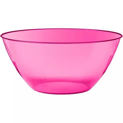 Bowl Plastico Bright Pink C/1