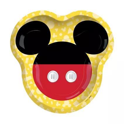 Plato 10" Figura Mickey Mouse C/8