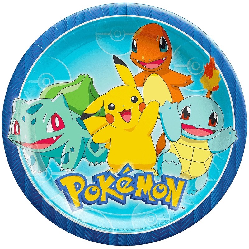 Plato 9" Pokemon C/8