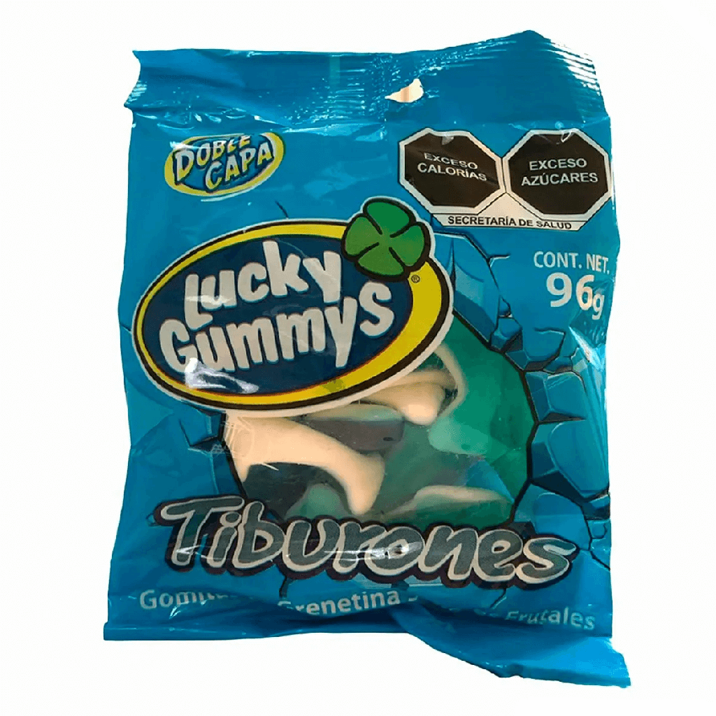 Lucky Gummys Tiburones C/1Kg