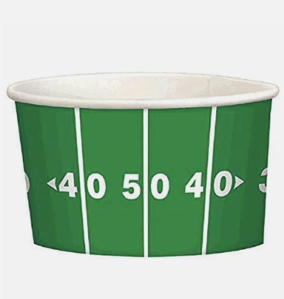 Treat Cups Futbol Americano C/8