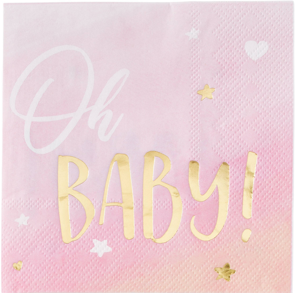 Servilleta Ch ¡Oh Baby! Niña C/16