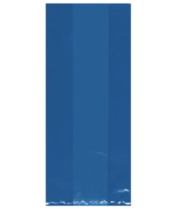 Bolsita Para Dulces Azul Rey C/25